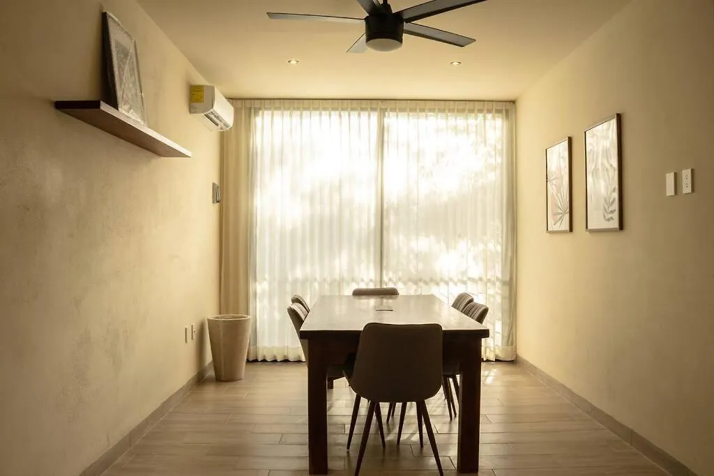New 2 Bed Bath - Tulum 아파트