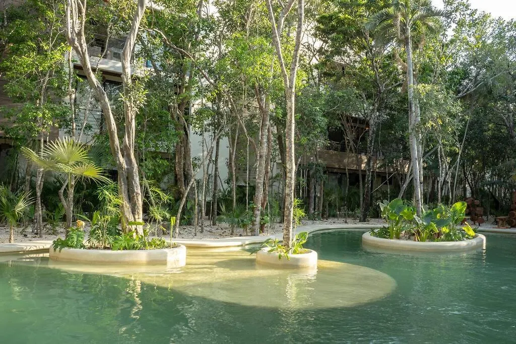 New 2 Bed Bath - Tulum 아파트
