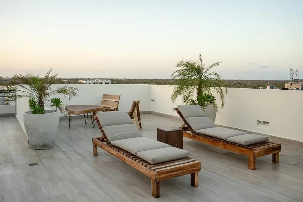 New 2 Bed Bath - Tulum 아파트