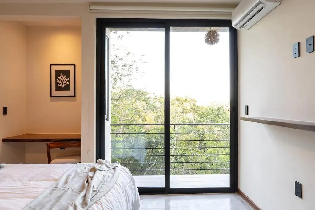 New 2 Bed Bath - Tulum 아파트