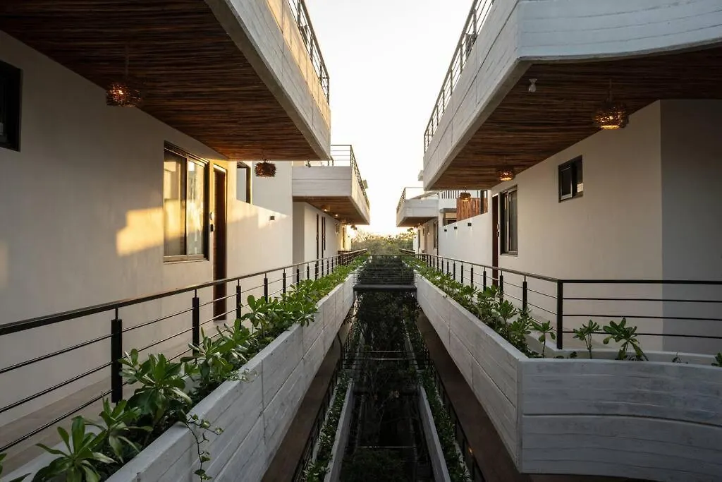 New 2 Bed Bath - Tulum 아파트