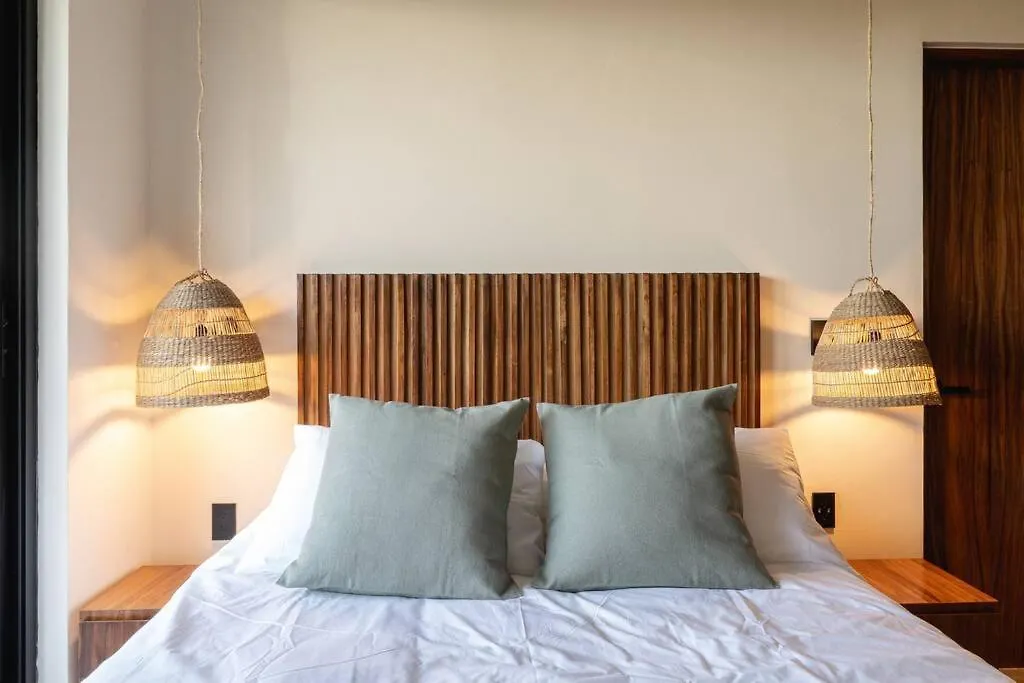 New 2 Bed Bath - Tulum 아파트