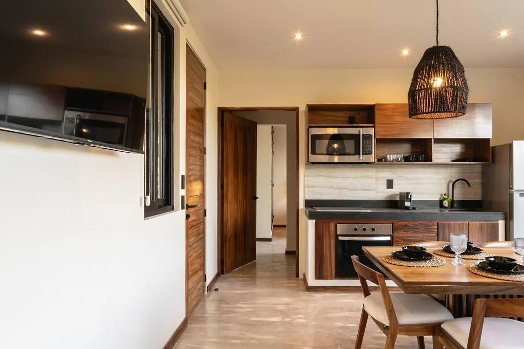 New 2 Bed Bath - Tulum 아파트 0*,