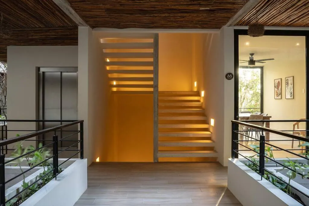 New 2 Bed Bath - Tulum 아파트 0*,  멕시코