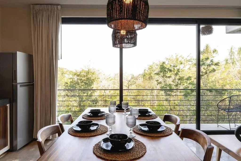 New 2 Bed Bath - Tulum 아파트 멕시코