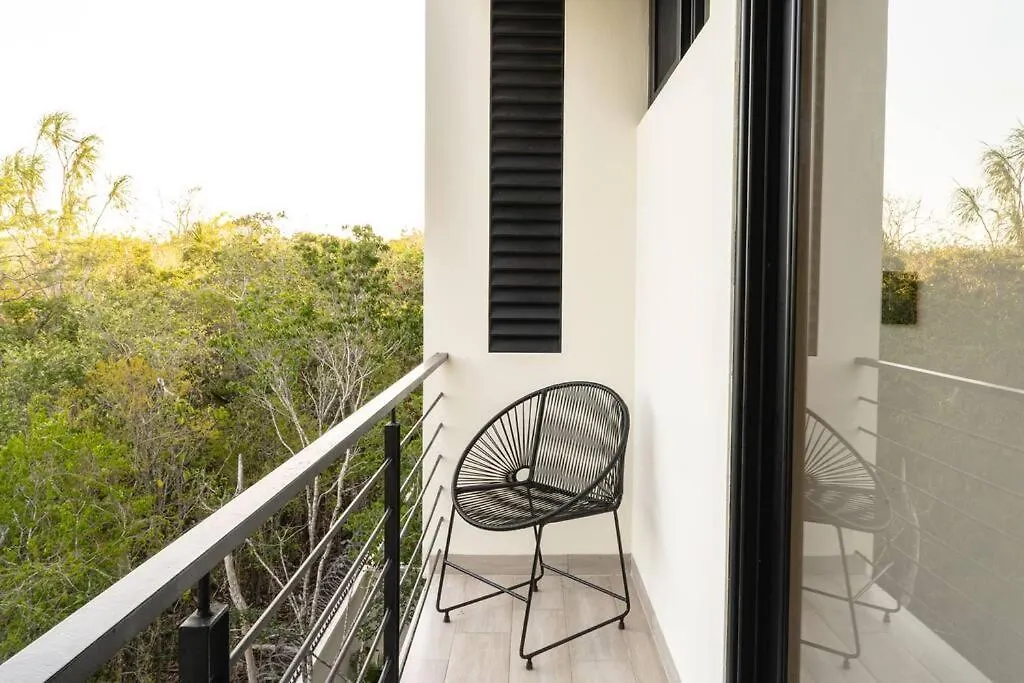 New 2 Bed Bath - Tulum 아파트