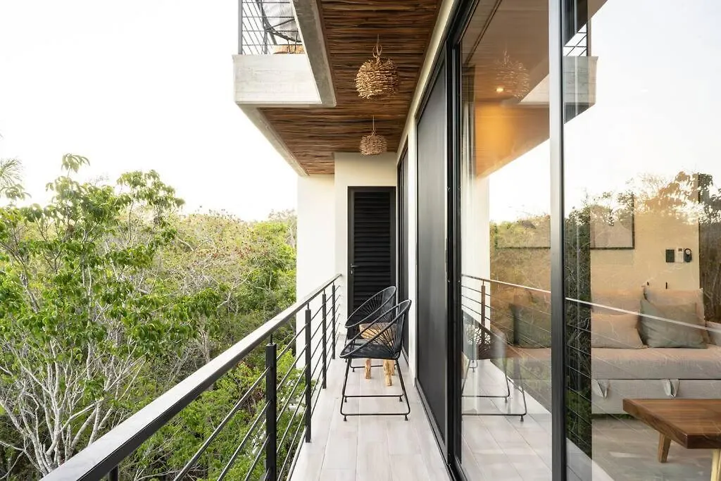 New 2 Bed Bath - Tulum 아파트