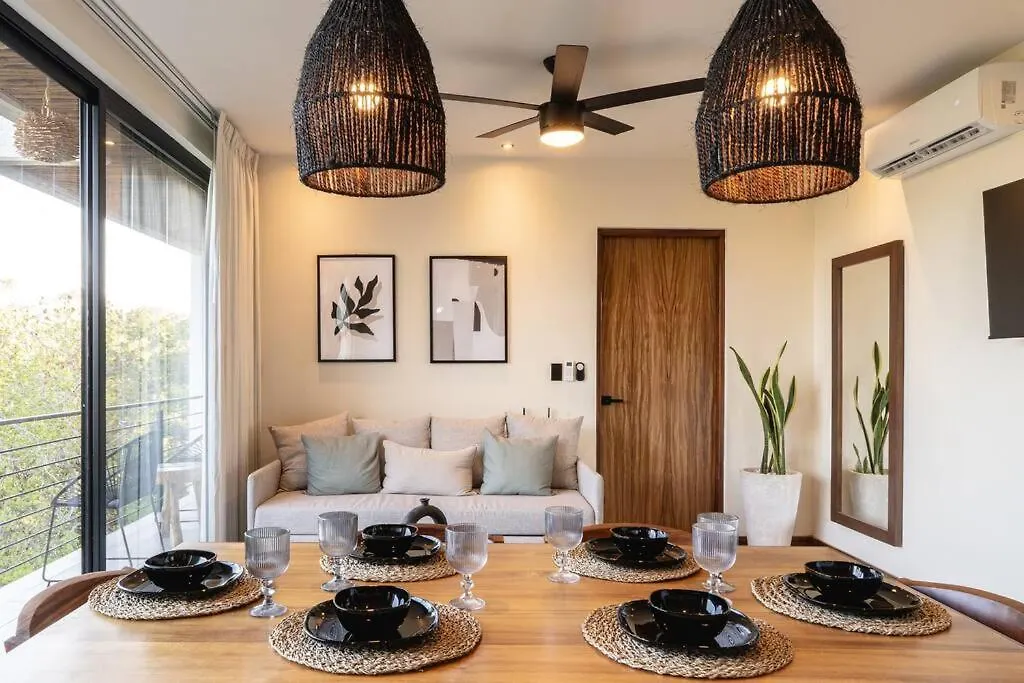 New 2 Bed Bath - Tulum 아파트 0*,